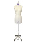 dress form Professional Female Missy Dress Form with Hip and Collapsible Shoulders (601)